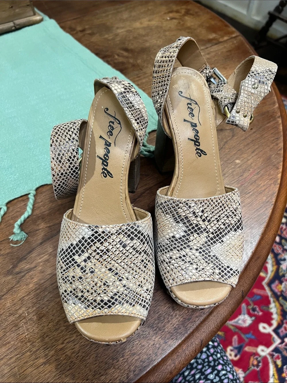 Free People chunky platform